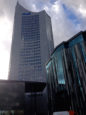 MDR Gebäude in Leipzig