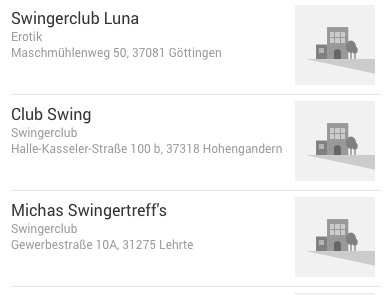 Swingerclubs in Northeim laut Google-Recherche