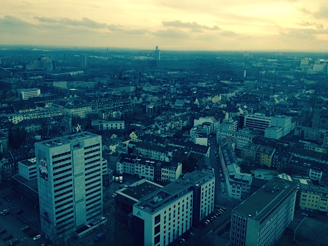 Köln aus der Vogelperspektive