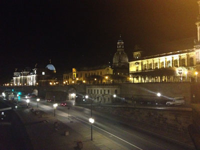 Leipzig bei Nacht